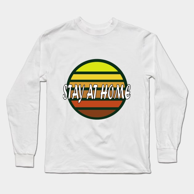 stay at home Long Sleeve T-Shirt by manal